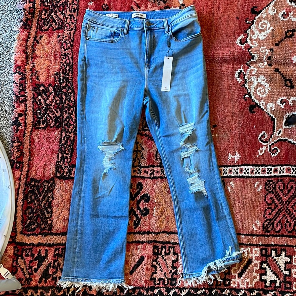 Brand New Vigoss Crosby High Rise Straight Jean